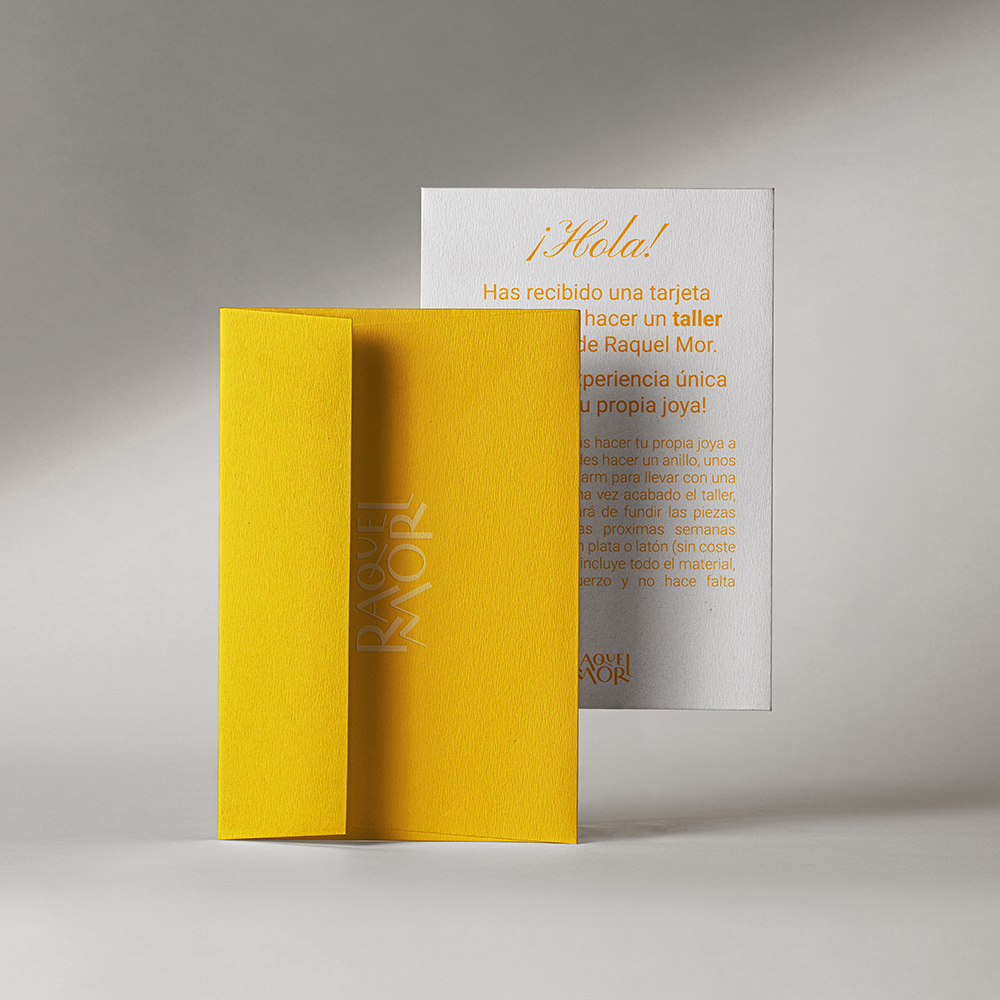 Tarjeta Regalo para la web de Raquel Mor