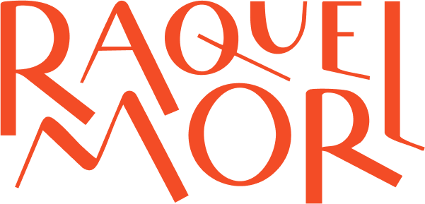 Raquel Mor Joyas Artesanales: logo naranja
